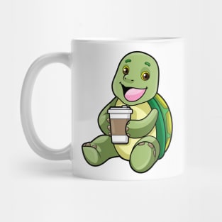 Turtle with Shell & Coffee to go Mug